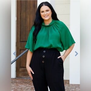 Chic Soul That's Rich Top Royal Blue - 2X